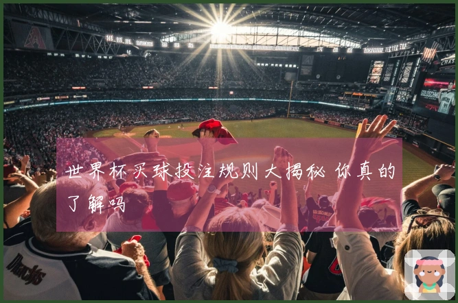 世界杯买球投注规则大揭秘 你真的了解吗