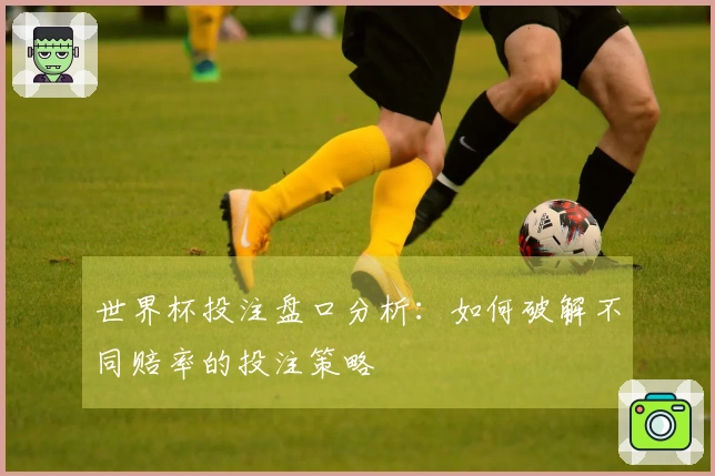 世界杯投注盘口分析：如何破解不同赔率的投注策略
