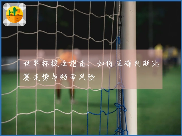 世界杯投注指南：如何正确判断比赛走势与赔率风险